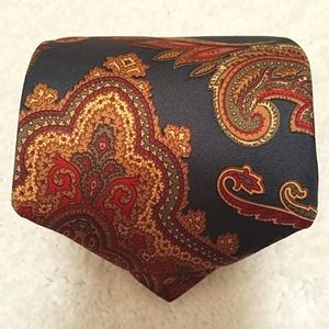 Leonardo Strelli 100% Pure Silk Necktie